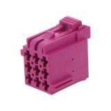 Conector Automotive JPT Mamă Mufă pe Cablu PIN 9 Violet 5mm