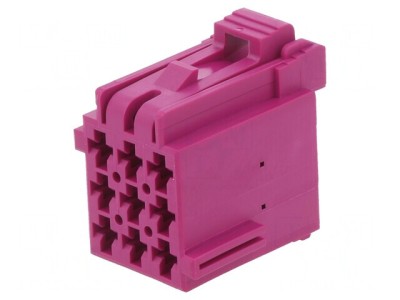 Conector Automotive JPT Mamă Mufă pe Cablu PIN 9 Violet 5mm foto