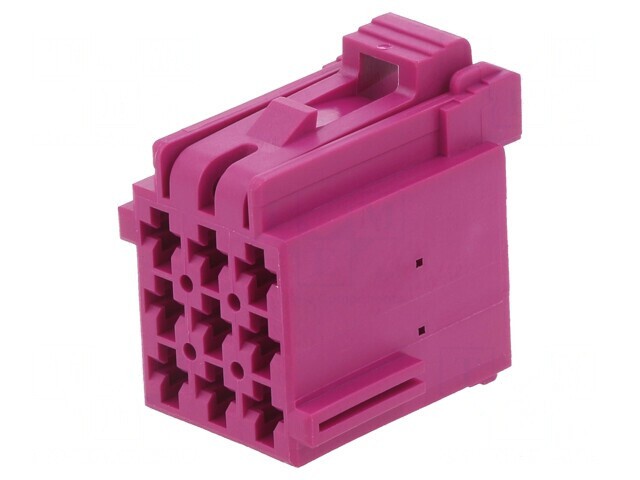 Conector Automotive JPT Mamă Mufă pe Cablu PIN 9 Violet 5mm