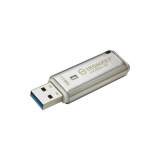 Memorie USB Kingston IronKey Locker+50 128GB USB 3.2 (Argintiu)