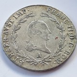 Austria 20 kreuzer 1806 A / Viena argint Francisc ll