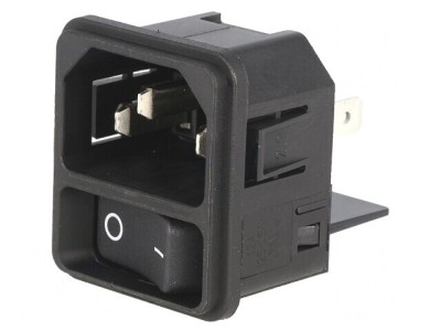 Conector Alimentare AC Tată 15A 250V foto