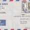FILATELIE TEMATICA - PLIC LIBAN TEMATICA INSECTE FLUTURI AIRMAIL