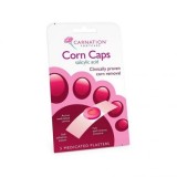 Cumpara ieftin Tampoane Carnation Corn Caps pentru &icirc;ndepărtarea bătăturilor cu acid salicilic 5 buc
