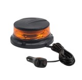 36 LED 19W Lumina de avertizare Stroboscopica Girofar Lampa Magnetica Galben 108mm 12V 24V