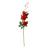 Cumpara ieftin Trandafir artificial rosu verde 12x8x83 cm
