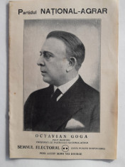 OCTAVIAN GOGA: PARTICIPAREA LA ALEGERILE DIN 1932 foto