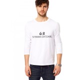 Bluza alba, barbati, Ramai Datoare - M