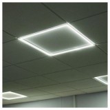 Panou Led 595X595 Tip Rama, 40W, 6400K, lumina rece