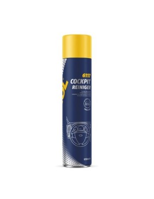 Spray curatitor bord antistatic cu spuma activa (New Car) MANNOL 650ml foto