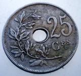 7.536 BELGIA 25 CENTIMES 1928 BELGIQUE, Europa, Cupru-Nichel