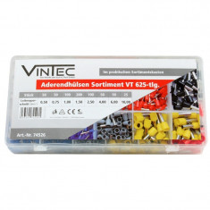 Set papuci cabluri Vintec 74526, 625 piese