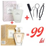 Set 2 parfumuri Rare Pearls Rare Gold + set 4 accesorii par , oferta speciala 99 lei