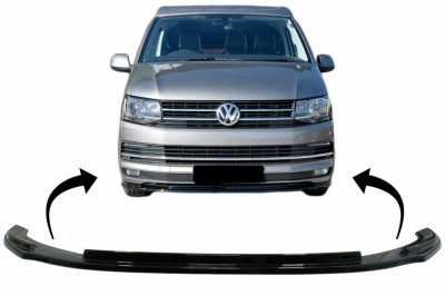 Prelungire Bara Fata Extensie Add-on VW Transporter T6 (2015-up) Negru Lucios Performance AutoTuning foto