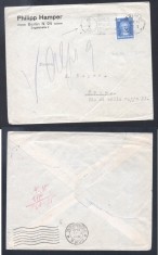 Germany REICH 1921 Postal History Rare Cover Berlin to Rome D.599