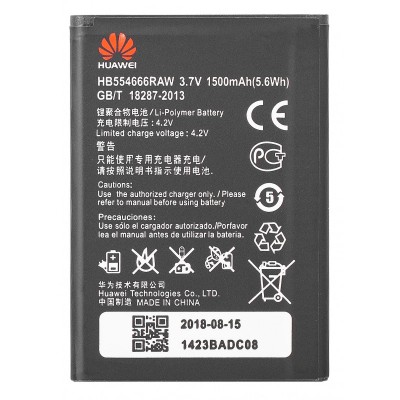 Acumulator Huawei HB554666RAW pentru hotspot WiFi E5375 / E5373 / E5351 / E5330 / E5336, 1500mA foto