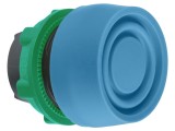 SCHNEIDER ELECTRIC Comutator actionat prin apasare 22mm Albastru Plat IP66