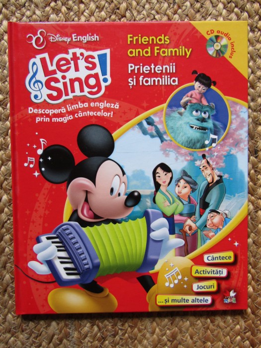 LET&#039;S SING! DESCOPERA LIMBA ENGLEZA PRIN MAGIA CANTECELOR (CD LIPSA)