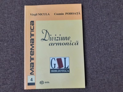 COSMIN POHOATA Virgil Nicula - Diviziune armonica foto