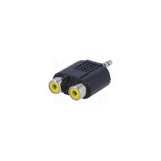 Adaptor RCA soclu x2, stereo