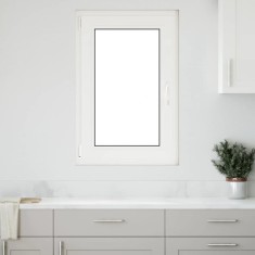 vidaXL Fereastră de subsol &amp;bdquo;RISOR&amp;rdquo; 60x80 cm oscilo-batantă DIN st&amp;acirc;nga antracit foto