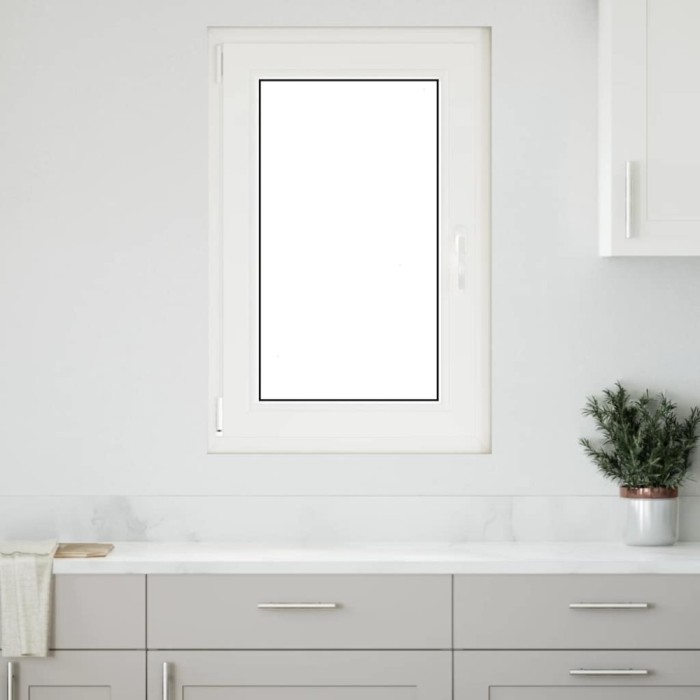 Fereastra de subsol &bdquo;RISOR&rdquo; 60x80 cm Rabatabil DIN St&acirc;nga Alb