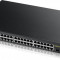 Zyxel gs1900-48hp 48-port gbe smart managed poe switch cu 2xsfp