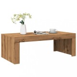 vidaXL Măsuță de cafea, stejar artizanal, 102x50x35 cm lemn prelucrat 856683