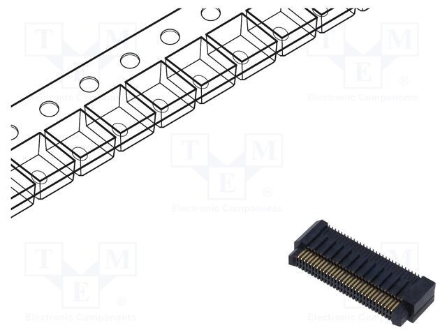 Conector PCB-PCB Tată PIN 60 0,8mm ERM8 Aurit SMT 1,4A SAMTEC