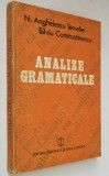 Analize gramaticale - N. Anghelescu 1985