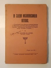 Dr. Grigorie Gh. Comșa, Episcopul Aradului - &Icirc;n slujba misionarismului ortodox (1930)