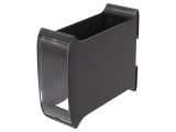 Carcasă pentru șină DIN, gri &icirc;nchis, 101mm x 45mm x 119.5mm
