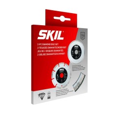 SKIL 2610S01159 set de 2 discuri diamantate, cu diametrul de 125 mm foto