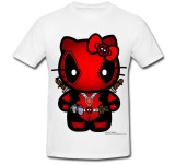 Cumpara ieftin Tricou &quot; Hello Kitty deadpool decal &quot;