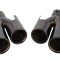 Set ornamente tobe evacuare dubla M-look Negre BMW seria 5 E39