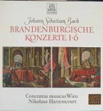 Disc vinil, LP. Brandenburgische Konzerte 1-6. SETBOX 2 DISCURI VINIL-Johann Sebastian Bach, Concentus Musicus W