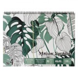 Bloc Desen, Nr.4, Spirala, Dimensiuni 40x30cm, File 30, Culoare Multicolor, Hartie 135 GSM