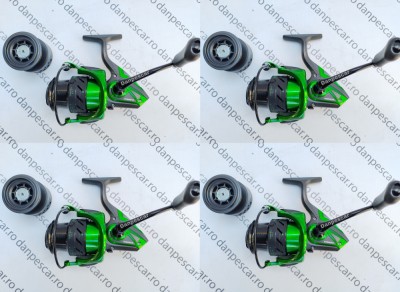 SET 4 Mulinete Feeder Robinhan IMPACT SP5000 tambur long cast 10 rulmenti foto