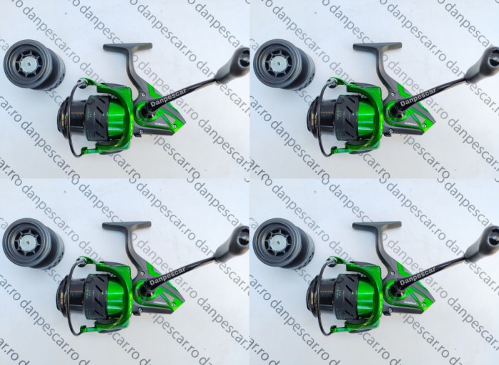 SET 4 Mulinete Feeder Robinhan IMPACT SP5000 tambur long cast 10 rulmenti
