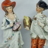 Domn si doamna - bibelouri portelan vintage