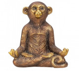 Decoratiune maimuta yoga, feng shui, meditatie