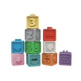 Caramizi Moi multicolore, 10 cuburi, ATU-084620, Oem