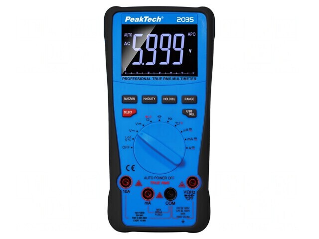 Multimetru Digital USB LCD 5999
