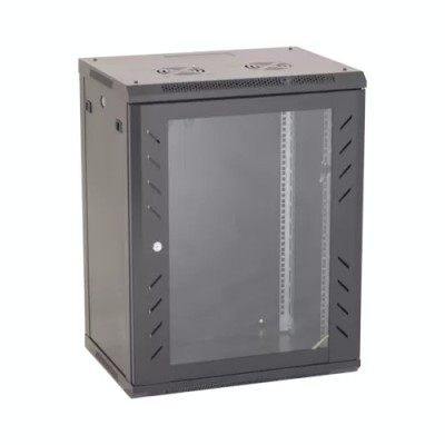 Rack perete 18U 19&amp;#039; 600x450, negru - ASYTECH Networking ASY-18U-6045W foto