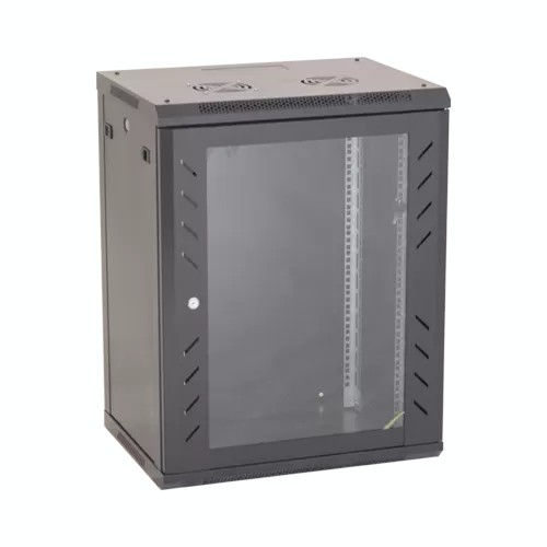 Rack perete 18U 19&#039; 600x450, negru - ASYTECH Networking ASY-18U-6045W