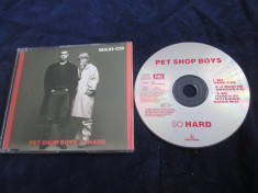 Pet Shop Boys - So Hard _ maxi single ,cd _ Parlophone (1990 , Europa ) foto