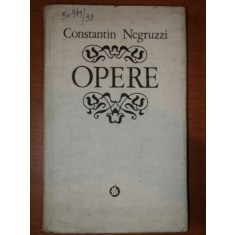 OPERE de CONSTANTIN NEGRUZZI , VOL 3