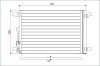 VALEO 814301 Condensator, climatizare