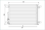 VALEO 814301 Condensator, climatizare