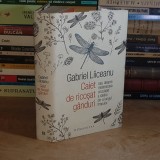 GABRIEL LIICEANU - CAIET DE RICOSAT GANDURI , HUMANITAS , 2019 ( EDITIE CARTONATA ) *